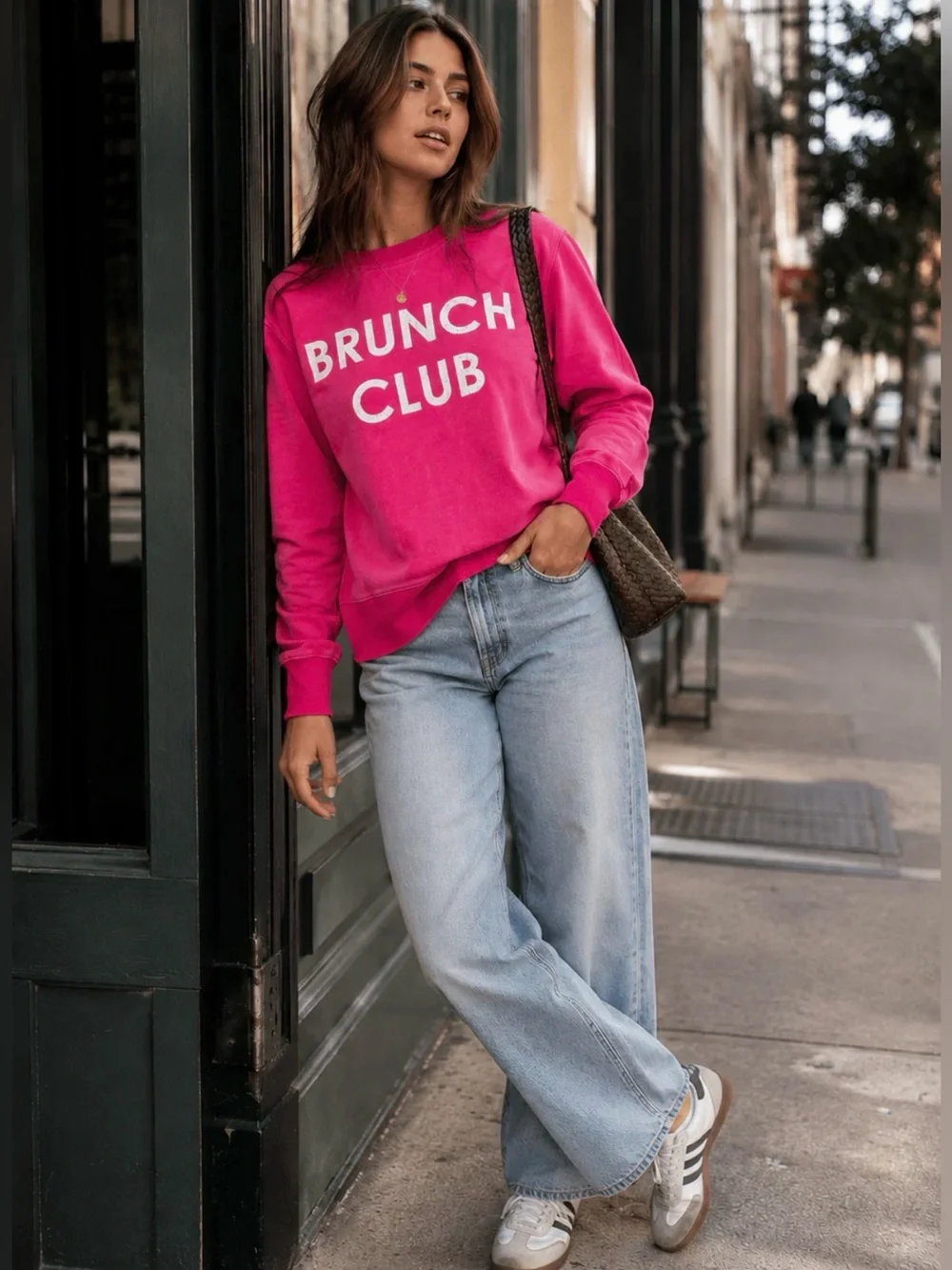 🌟B737. Stylish Hot Pink Cotton 